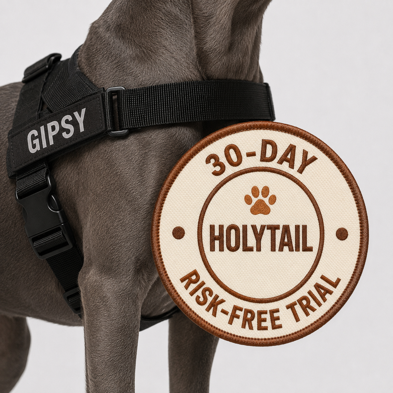 The No-Pull Harness - Finally, Walks Without the Fight !